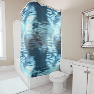 Blue Waters Shower Curtain