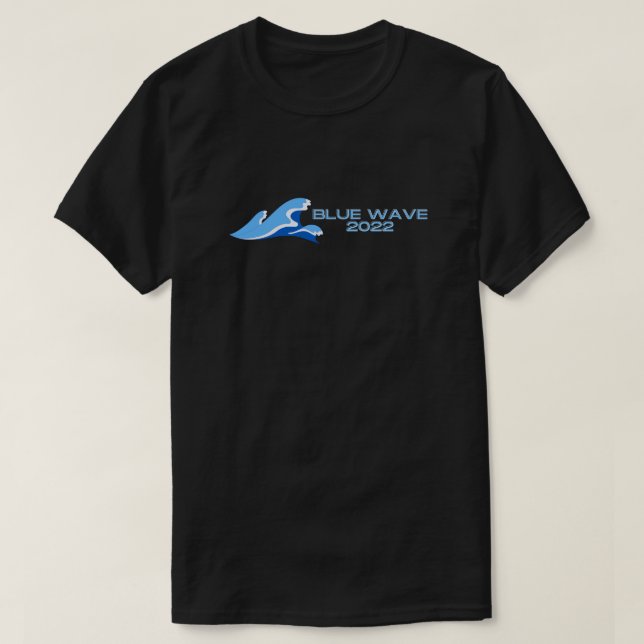 Blue Wave 2022 T-Shirt (Design Front)