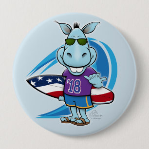 Blue Wave BIG BLUE Button
