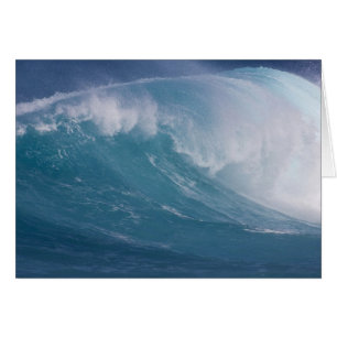 Blue wave crashing, Maui, Hawaii, USA