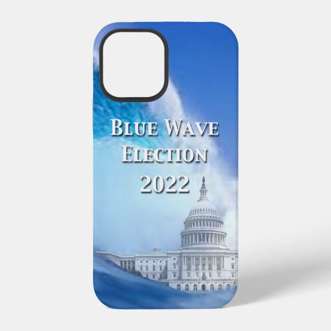 Blue Wave Election 2022 iPhone Case (Back)