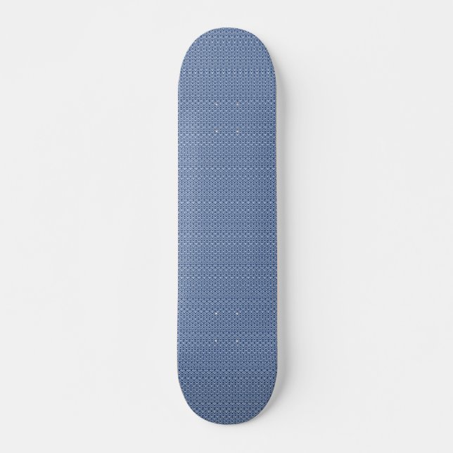 Blue wave komon skateboard (Front)