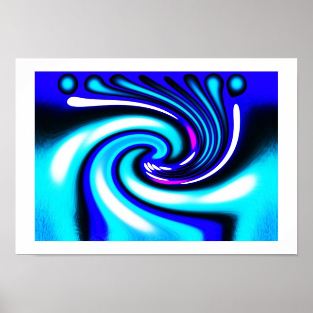 Blue wave poster (Front)