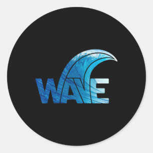 Blue Wave Vote Democratic President 2020 Resist Tr Classic Round Sticker