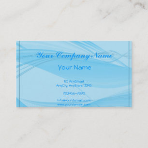 Blue Waves Business Card