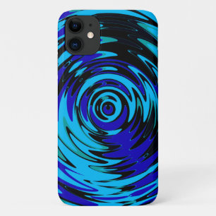 Blue Waves Cell Phone Case Swirled Cell Cases
