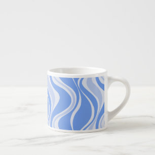 Blue Waves Espresso Cup