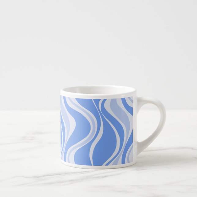 Blue Waves Espresso Cup (Right)