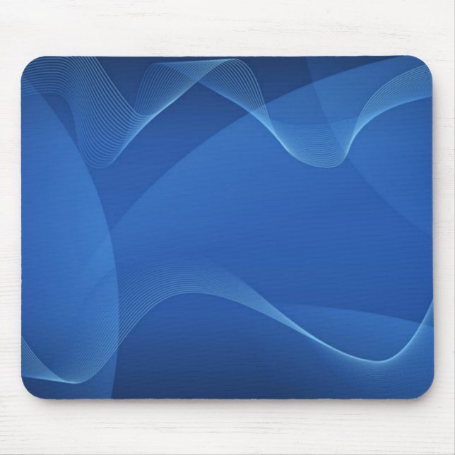 Blue Waves Mousepad (Front)