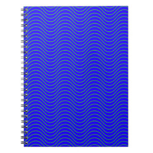 Blue waves notebook