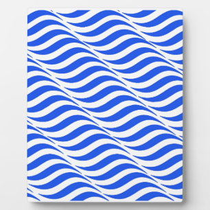 Blue Waves Plaque