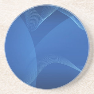 Blue Waves Sandstone Coaster