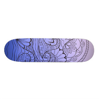 blue waves skateboard