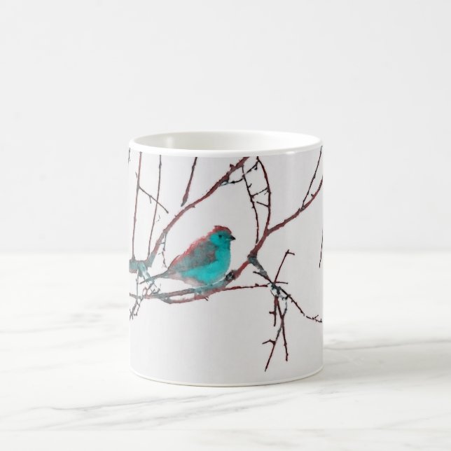 Blue Waxbill Coffee Mug (Center)