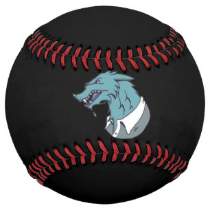Blue Werewolf black softball