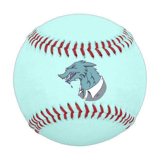 Blue Werewolf blue baseball (Front)