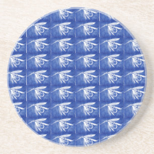 Blue Wet Fly Pattern Trout Fly Coaster
