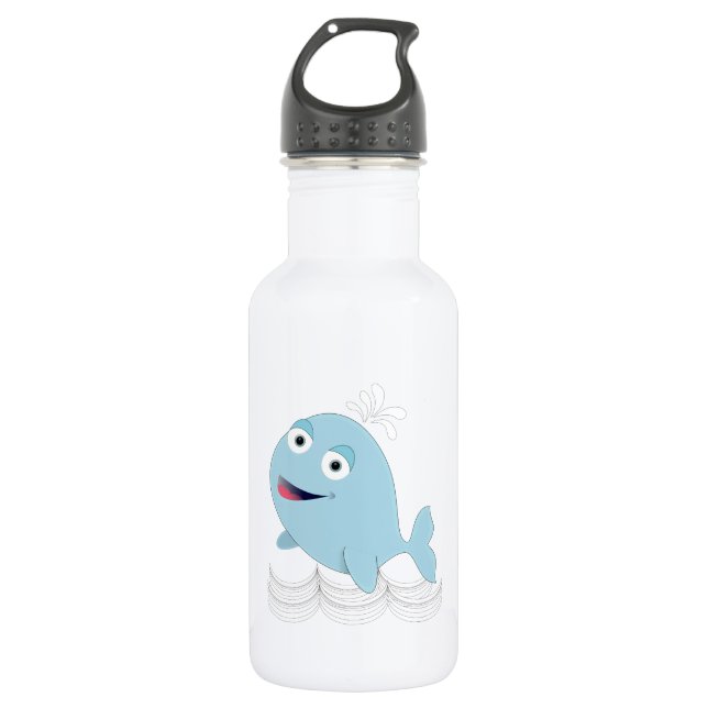 Blue Whale 532 Ml Water Bottle (Front)