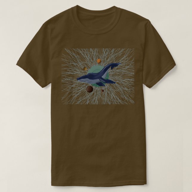 Blue whale 61 4 T-Shirt (Design Front)