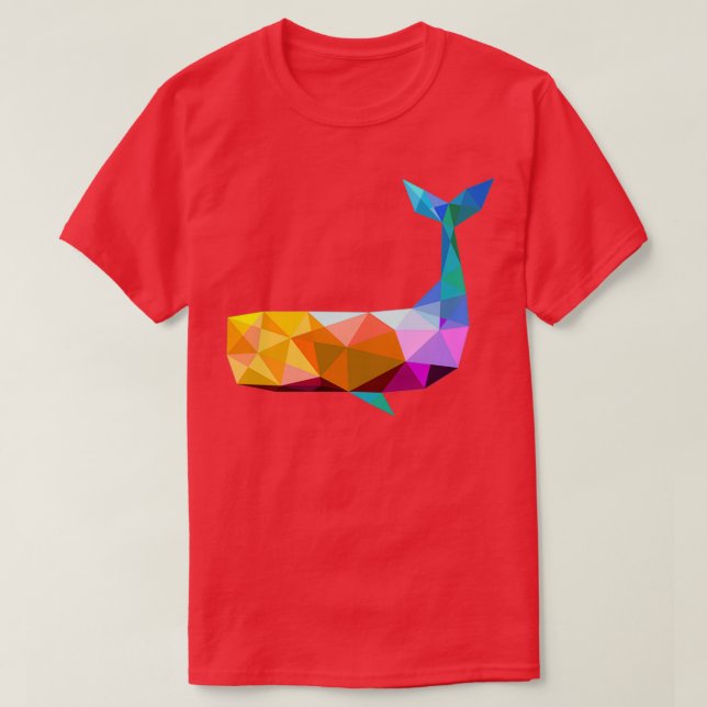 Blue Whale 66 T-Shirt (Design Front)