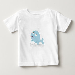 Blue Whale Baby T-Shirt