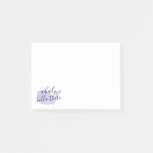 Blue Whale, Hello There Post-It Notes