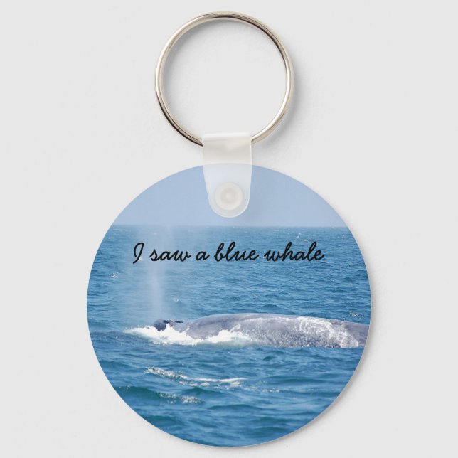 blue whale Keychain (Front)
