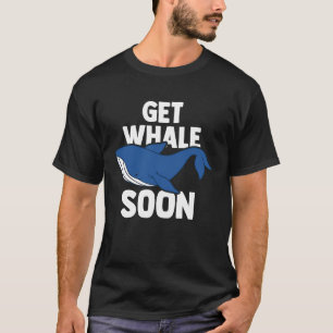 Blue Whale Marine Mammal & Whale Watching T-Shirt