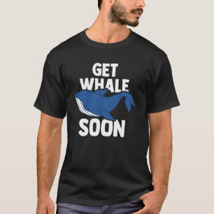 Blue Whale Marine Mammal & Whale Watching T-Shirt