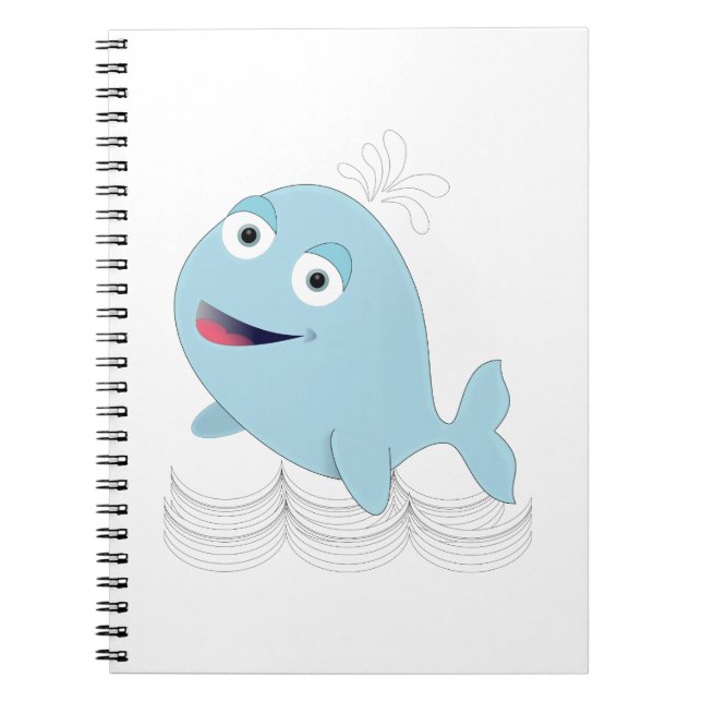 Blue Whale Notebook (Front)