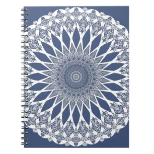 Blue Whale Shark Tristyns Mandala Notebook
