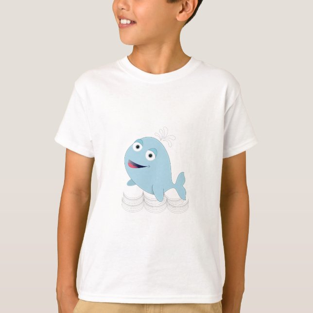 Blue Whale T-Shirt (Front)