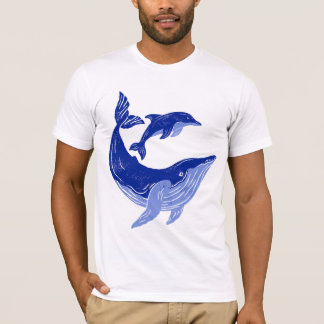 Blue Whale T-Shirt Design