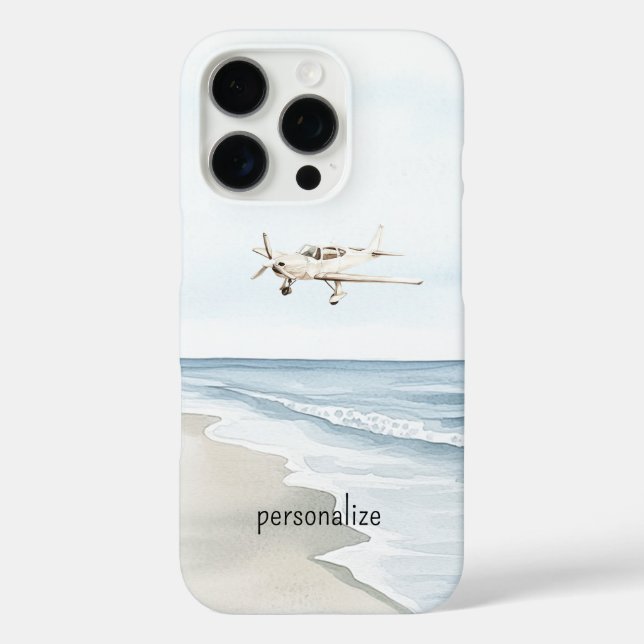 Blue White Aeroplanes Case-Mate iPhone Case (Back)