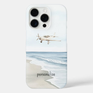 Blue White Airplanes iPhone 16 Pro Case
