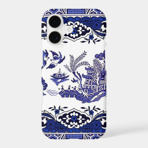 Blue & White China Blue Willow Design