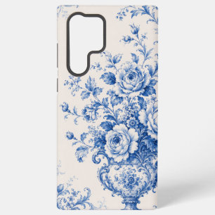 Blue White Chinoiserie Floral Urn Phone Case