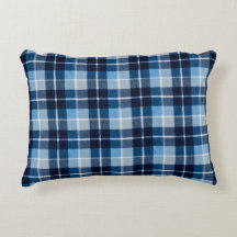 Blue White Cosy Plaid Flannel