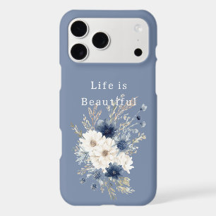 Blue White Flowers