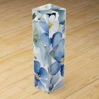 Blue White Flowers Watercolor Chic
