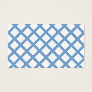 Blue White Harlequin Diamond Stripe Pattern