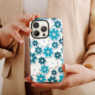 Blue White Hippie iPhone   60s Hippie iPhone 13 iPhone 13 Pro Max Case