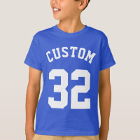 Blue & White Kids | Sports Jersey Design