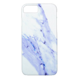 Blue White Marble granite stone iPhone 8/7 Case