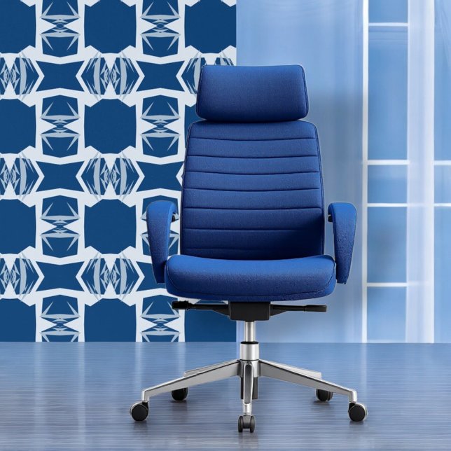 Blue & White Mosaic  Wallpaper (Creator Uploaded)