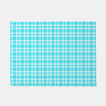 Blue White Plaid Pattern