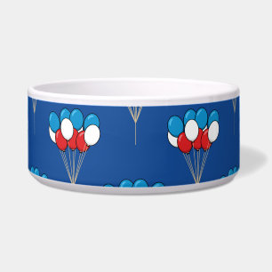 Blue White Red Patriotic Balloons