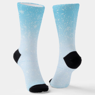 Blue & White Socks