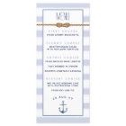 Blue White Stripe ♾ Infinity Knot Nautical Wedding