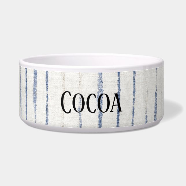 Blue White Stripes   (Front)